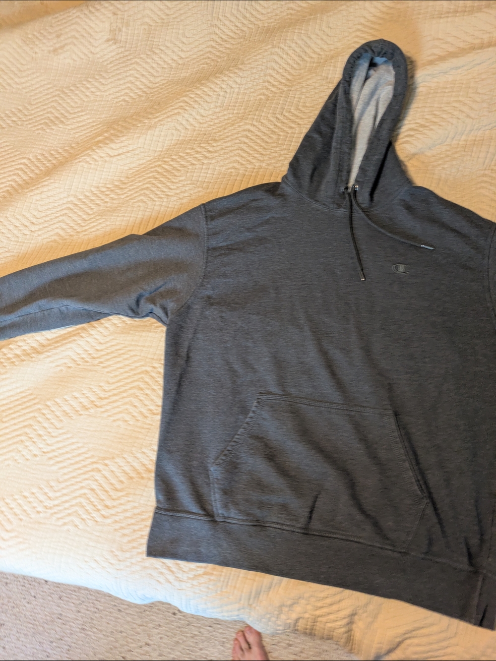 Champion Gray Pullover Hoodie